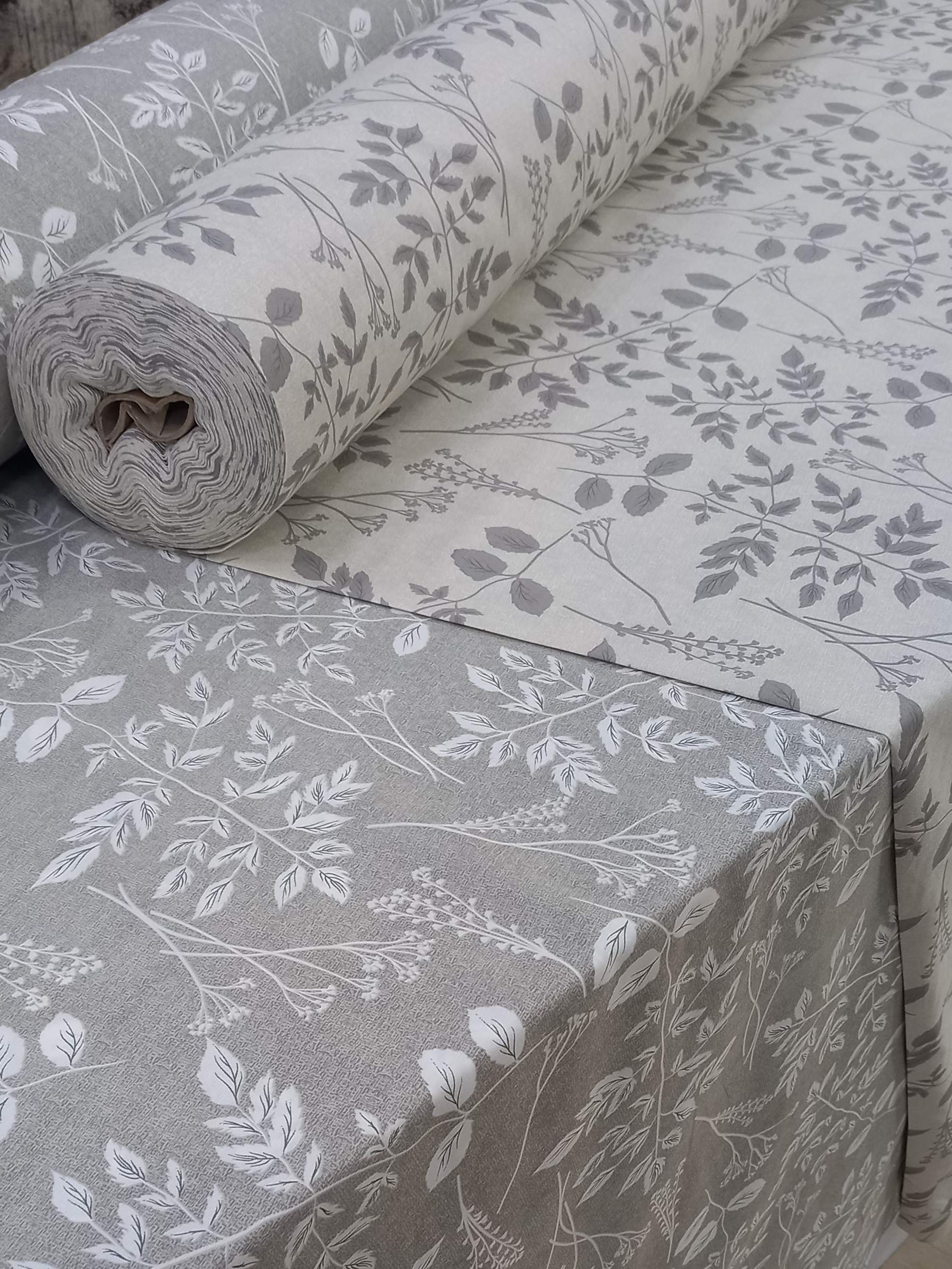 پارچه ملحفه عرض 250 جنس کتان طرح ملکان