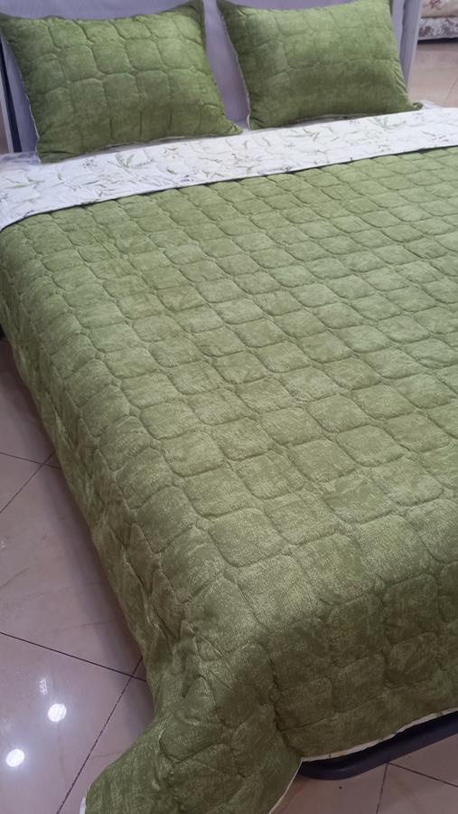 روتختی بهاره دونفره ۳ تکه کتان طرح گلناز