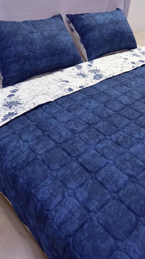 روتختی بهاره دونفره ۳ تکه کتان طرح سناتور