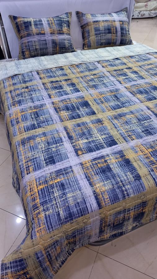 روتختی بهاره دونفره ۳ تکه کتان طرح پارسا